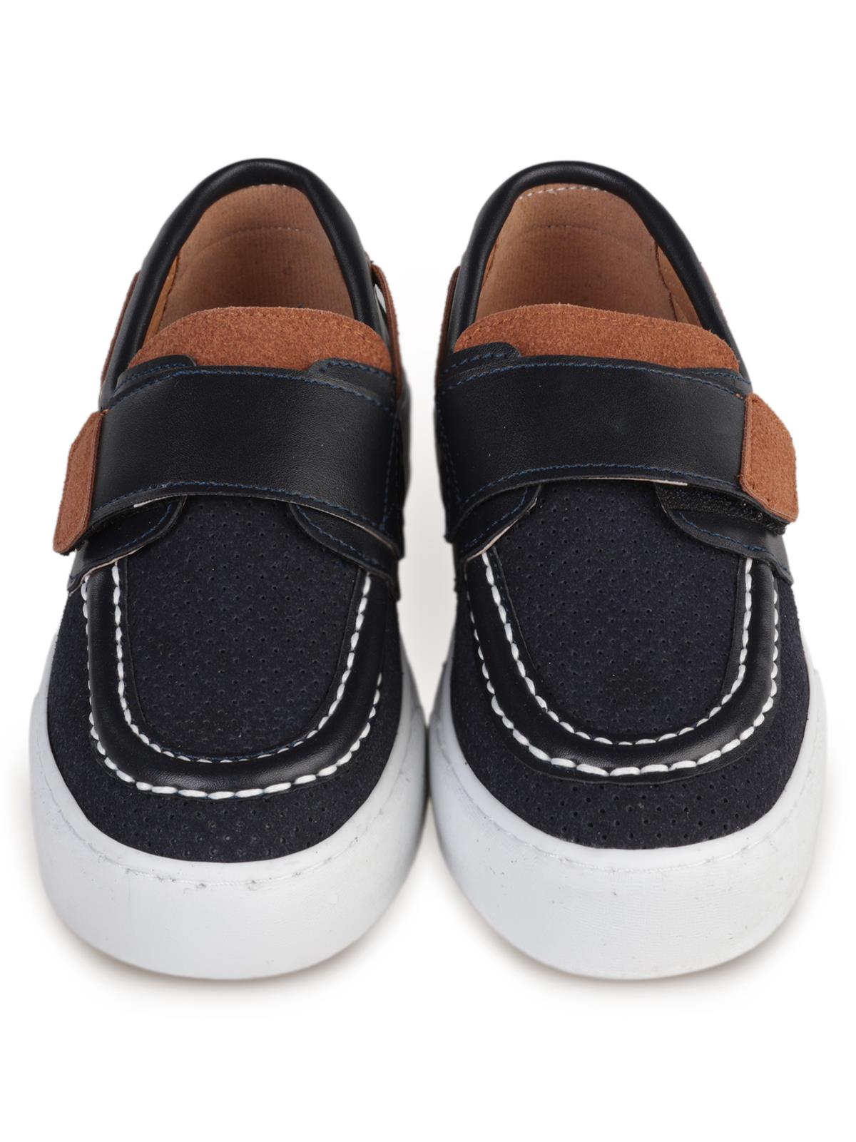 Civil Boys Süet Tek Cırtlı 32-36  Numara Casual Ayakkabı - Lacivert