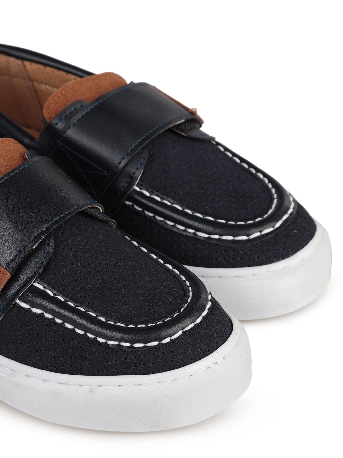 Civil Boys Süet Tek Cırtlı 32-36  Numara Casual Ayakkabı - Lacivert