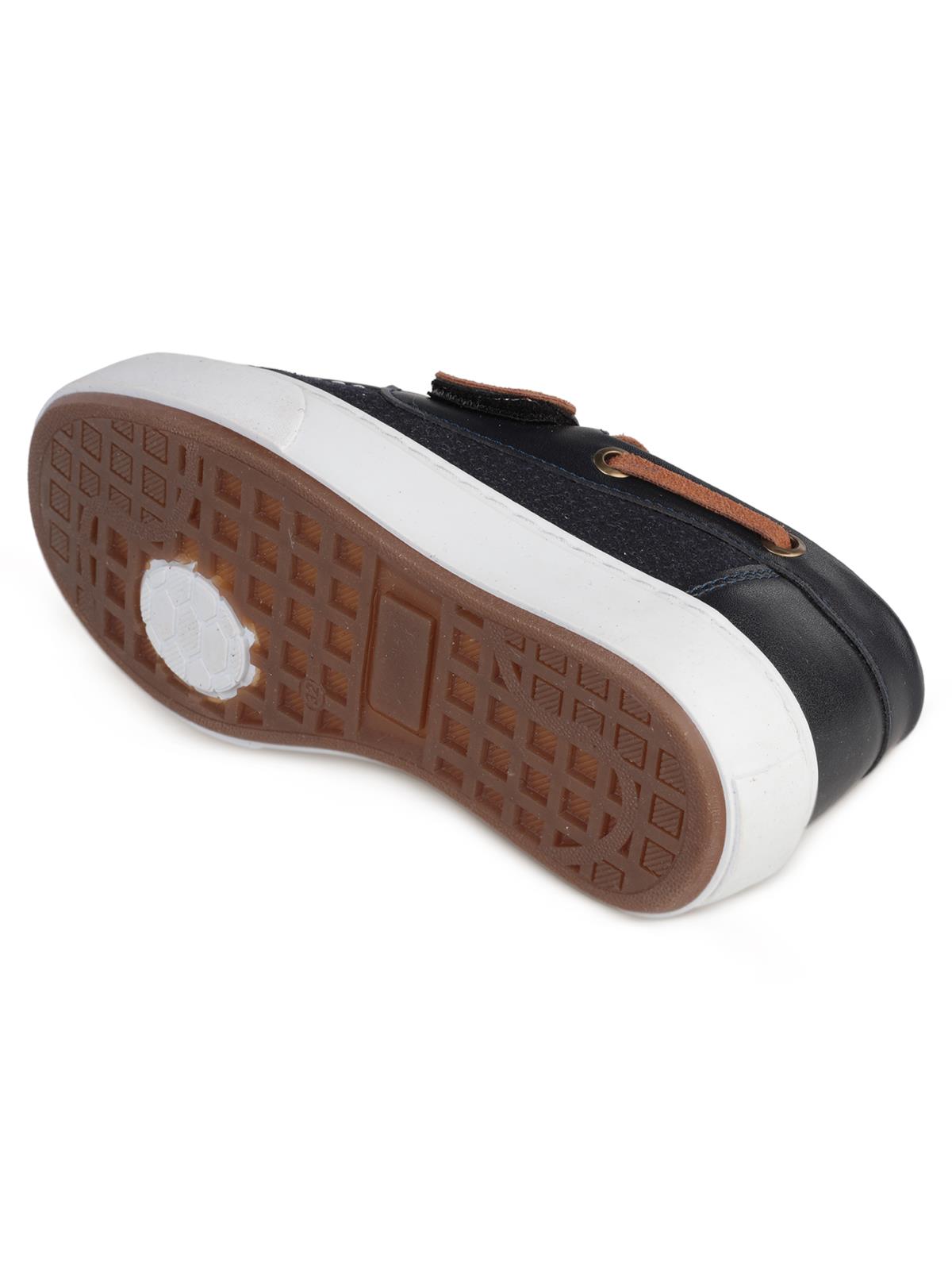 Civil Boys Süet Tek Cırtlı 32-36  Numara Casual Ayakkabı - Lacivert