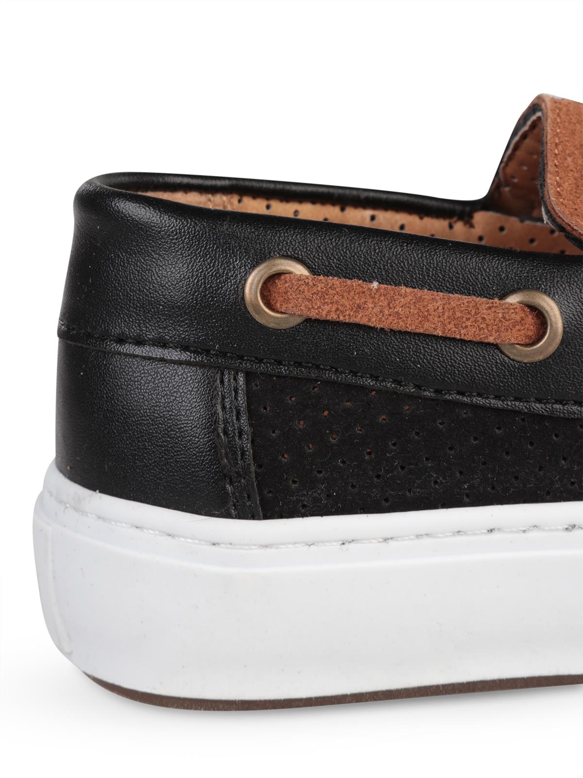 Civil Boys Süet Tek Cırtlı 27-31 Numara Casual Ayakkabı - Siyah