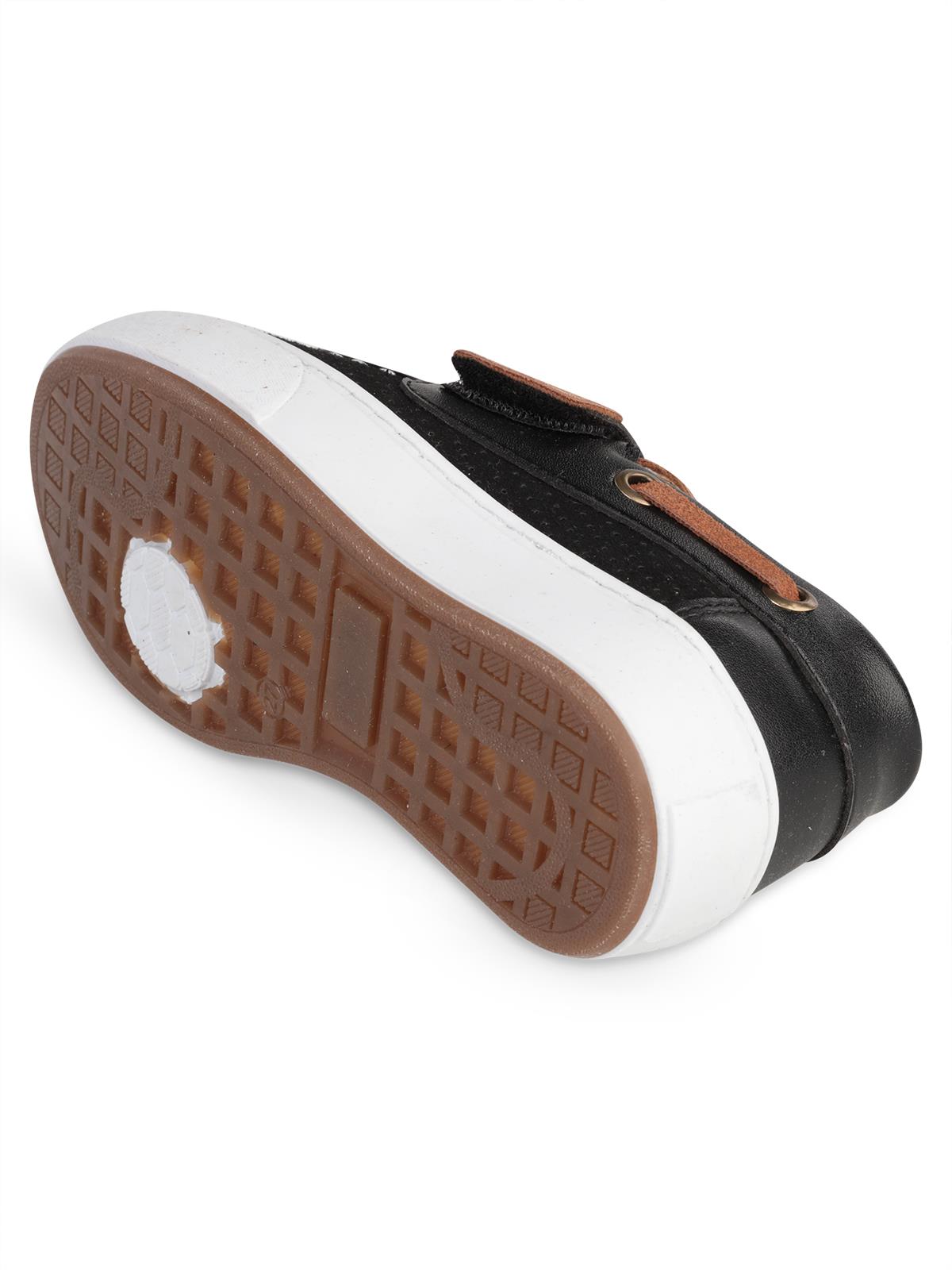 Civil Boys Süet Tek Cırtlı 27-31 Numara Casual Ayakkabı - Siyah