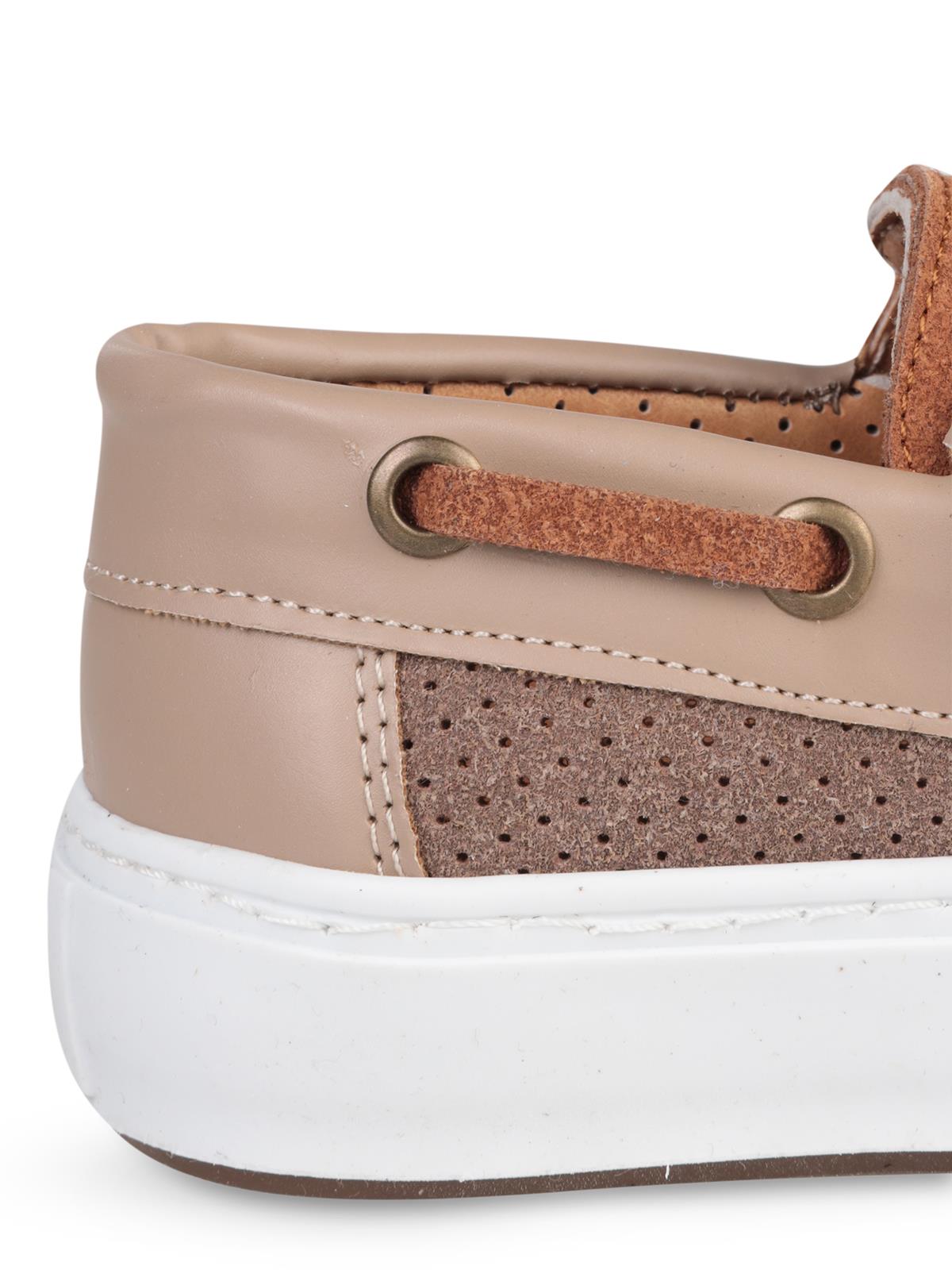 Civil Boys Süet Tek Cırtlı 27-31 Numara Casual Ayakkabı - Bej