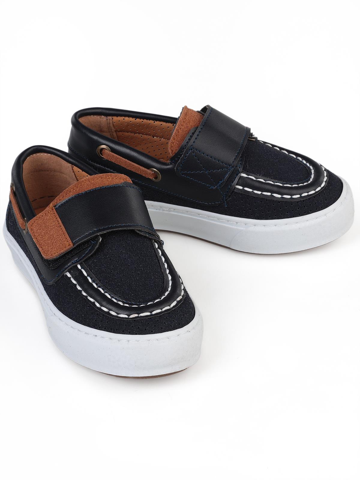 Civil Boys Süet Tek Cırtlı 27-31 Numara Casual Ayakkabı - Lacivert