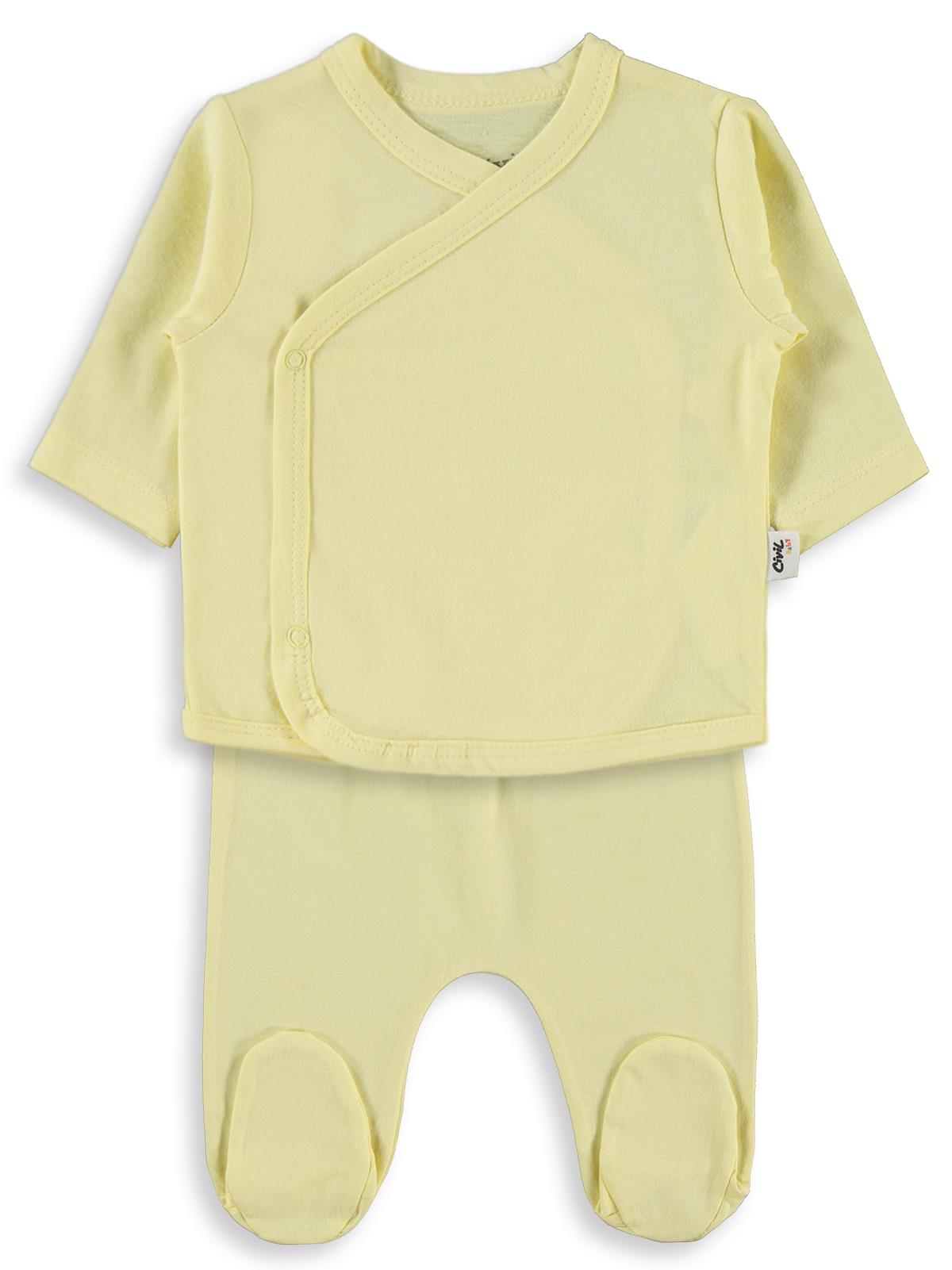 Civil Baby Basic Zıbın Takımları - Sarı