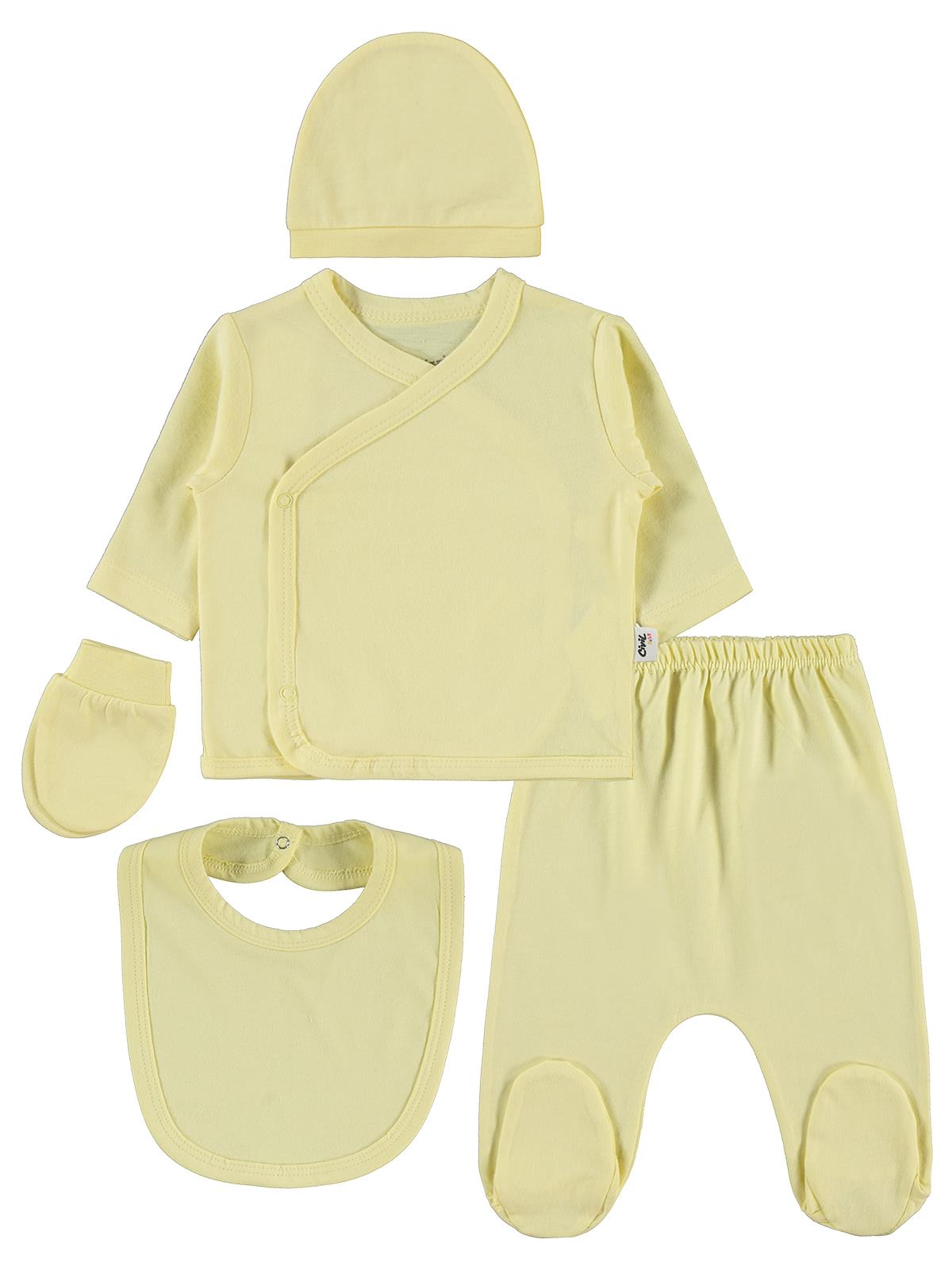 Civil Baby Basic Zıbın Takımları - Sarı