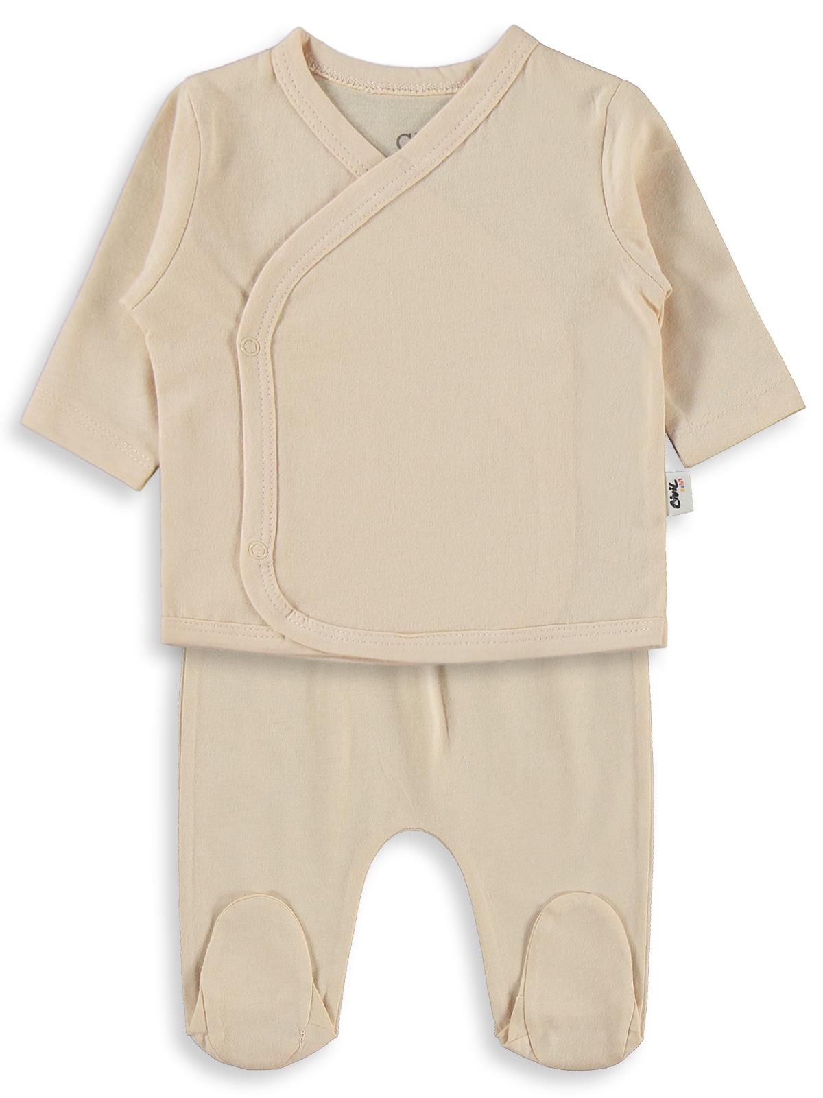 Civil Baby Basic Zıbın Takımları - Kahverengi