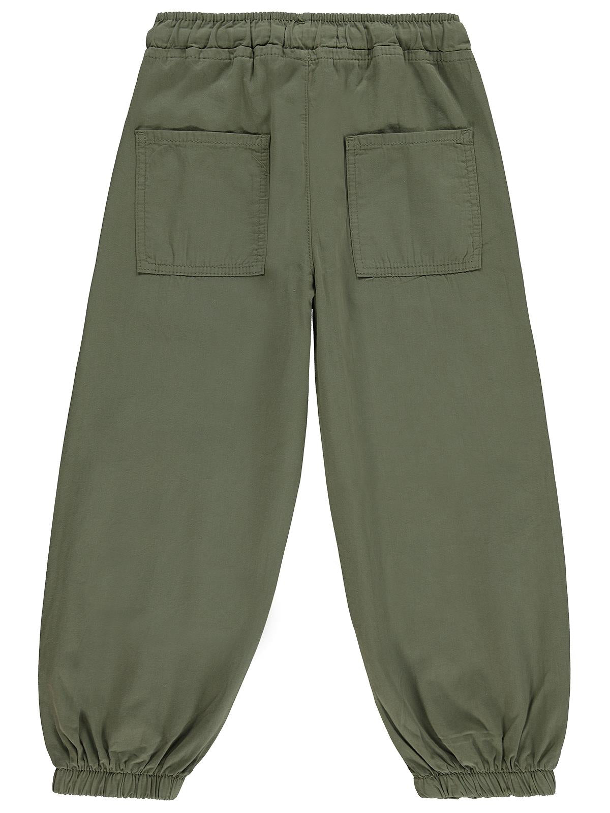 Civil Boys Paçası Lastikli 10-13 Yaş Pantolon - Haki
