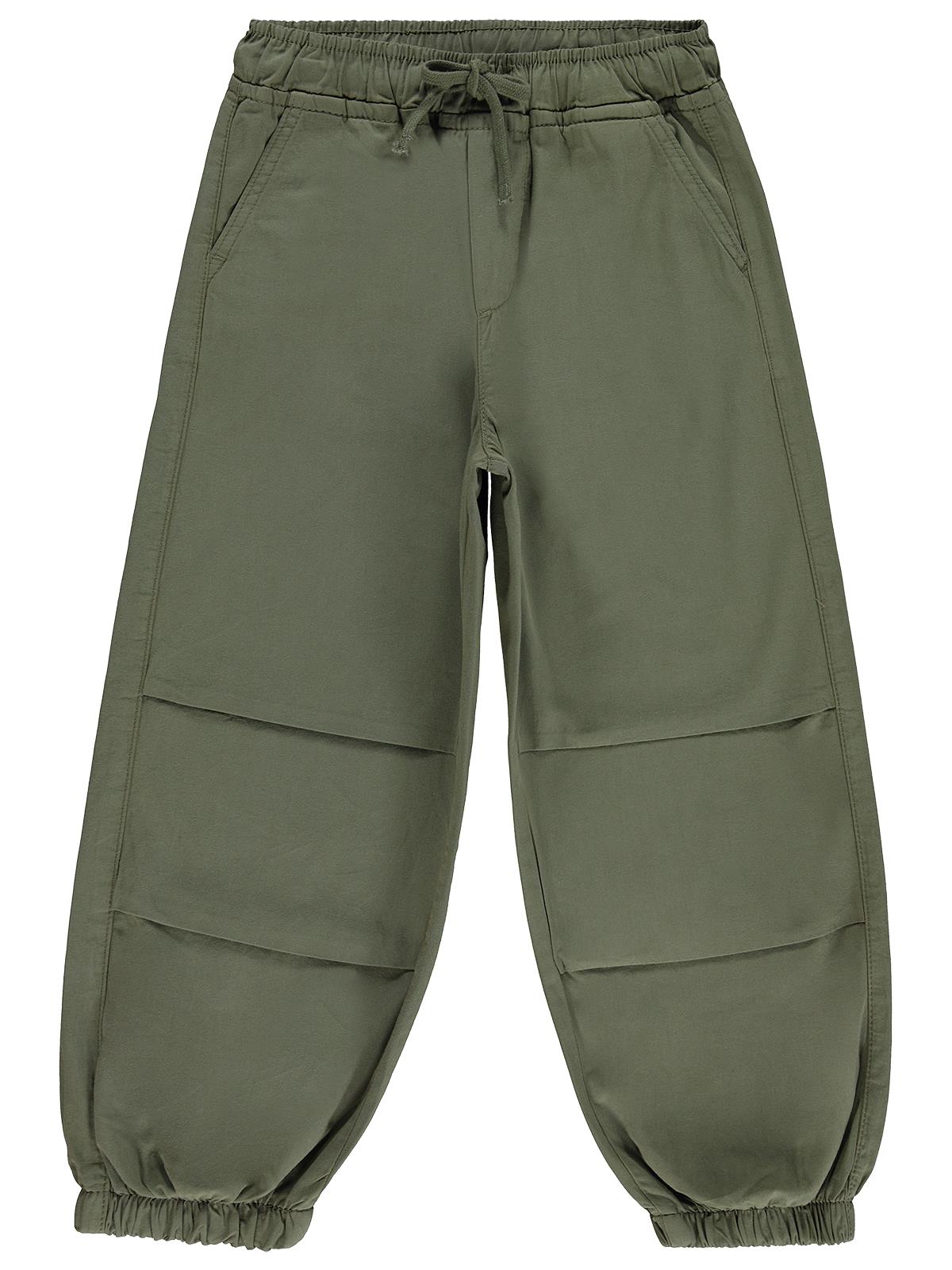 Civil Boys Paçası Lastikli 10-13 Yaş Pantolon - Haki