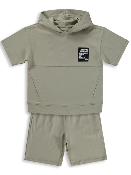Civil Boys Urban Etiketli 6-9 Yaş Takım - Gri