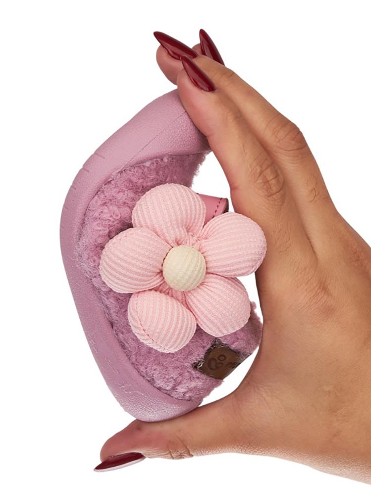 Mumenim Baby Lebom Çiçekli 17-22 Numara İlkadım - Pudra