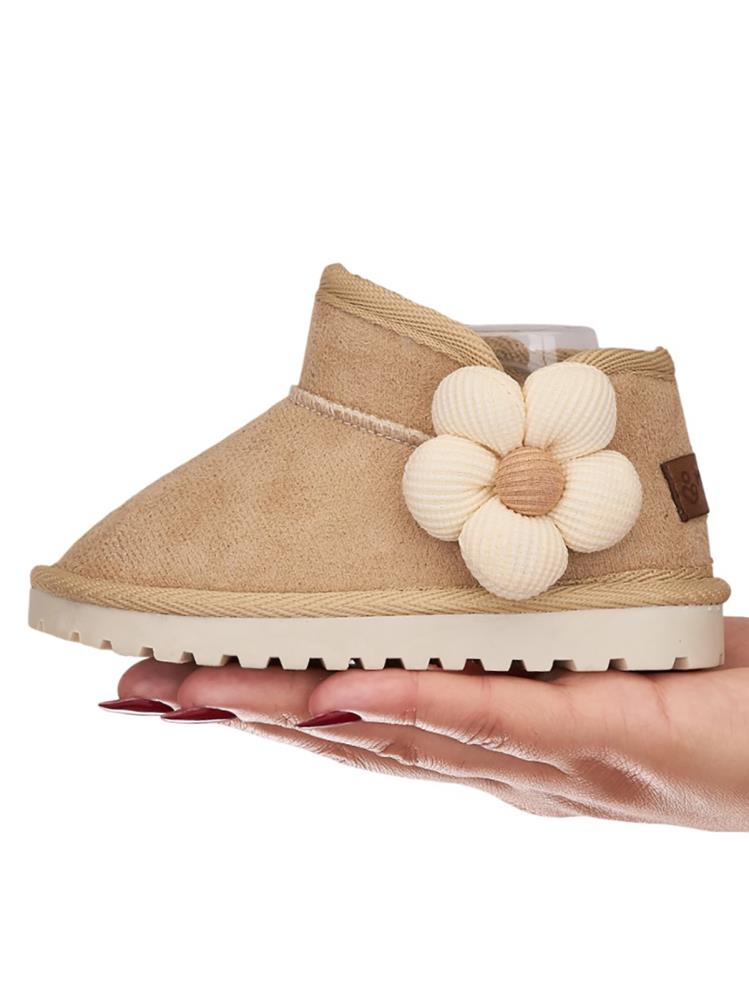 Mumenim Baby Minto Çiçekli 26-30 Numara Bot - Bej