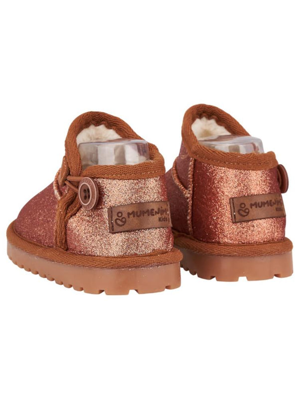 Mumenim Baby Aurora Simli 26-30 Numara Bot - Kahverengi