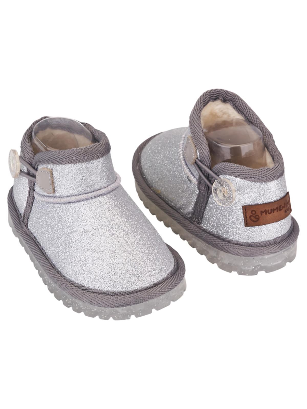 Mumenim Baby Aurora Simli 26-30 Numara Bot - Gri