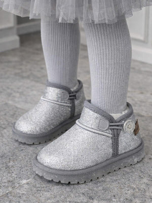 Mumenim Baby Aurora Simli 20-25 Numara Bot - Gri