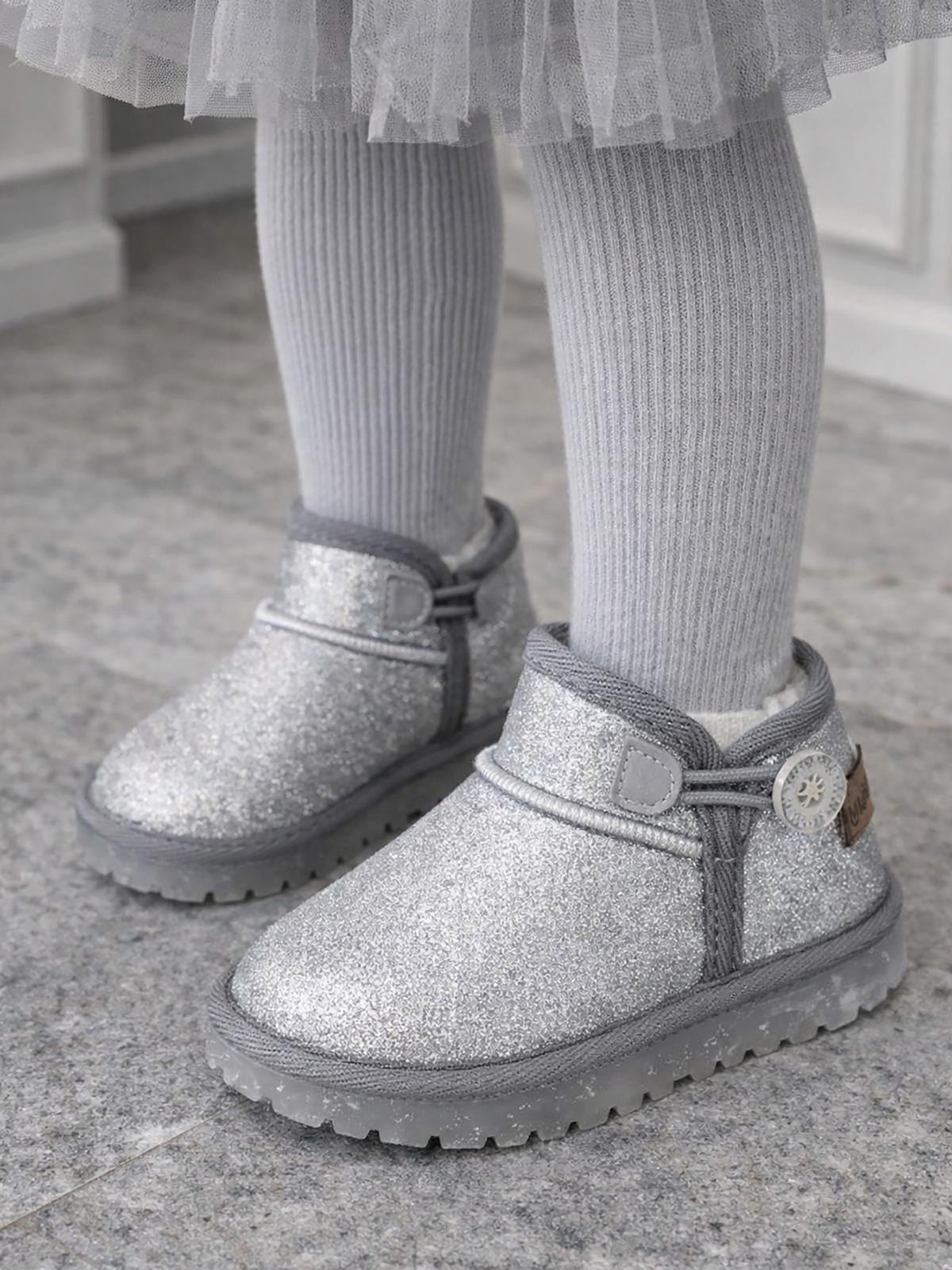 Mumenim Baby Aurora Simli 26-30 Numara Bot - Gri