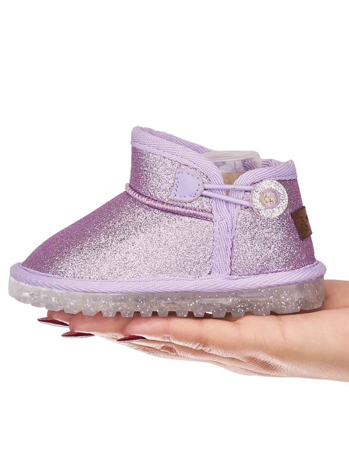 Mumenim Baby Aurora Simli 20-25 Numara Bot - Lila