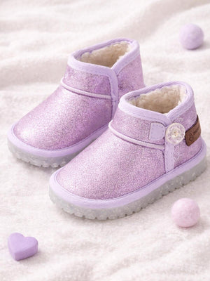 Mumenim Baby Aurora Simli 20-25 Numara Bot - Lila