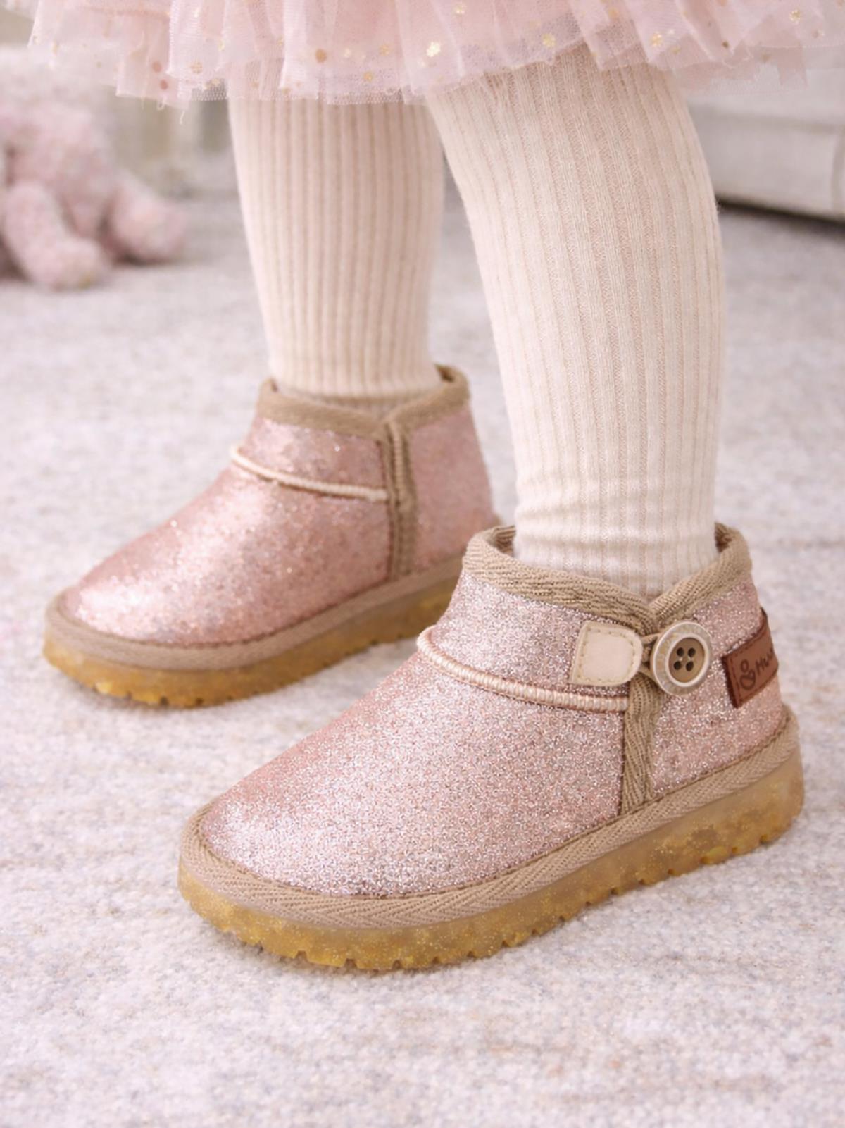 Mumenim Baby Aurora Simli 26-30 Numara Bot - Sarı