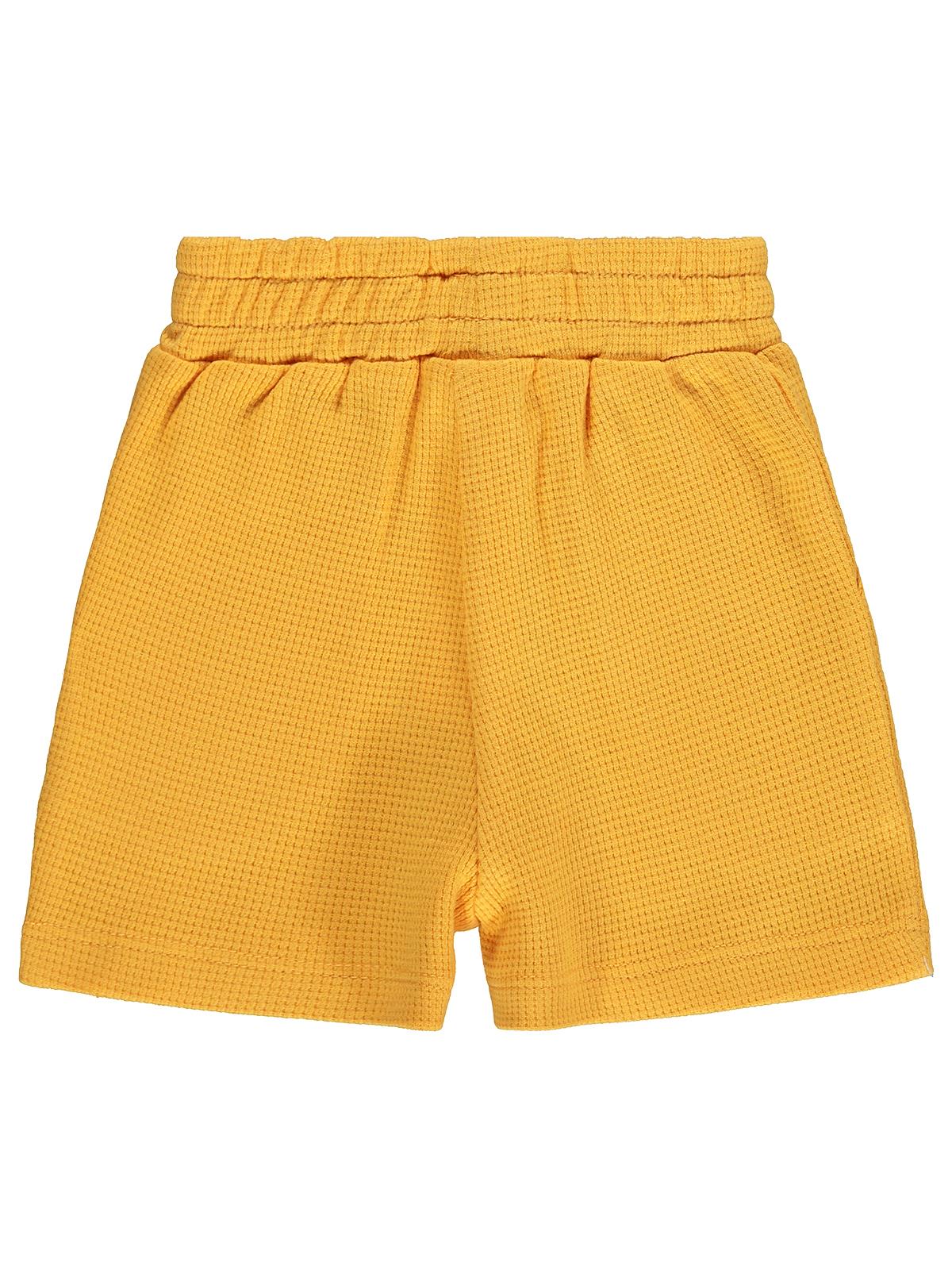Civil Baby Waffle  3-12 Ay Şort - Hardal