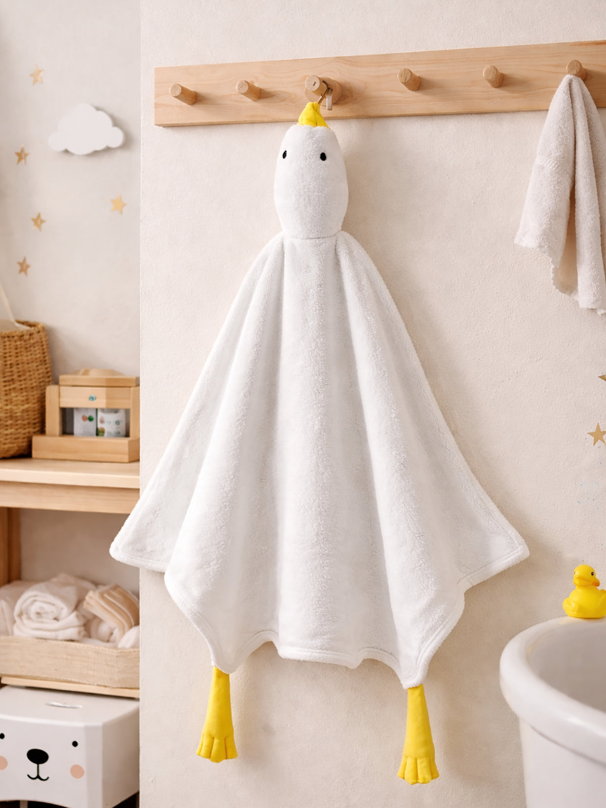 Civil Baby Ördek Kafalı Battaniye - Ekru