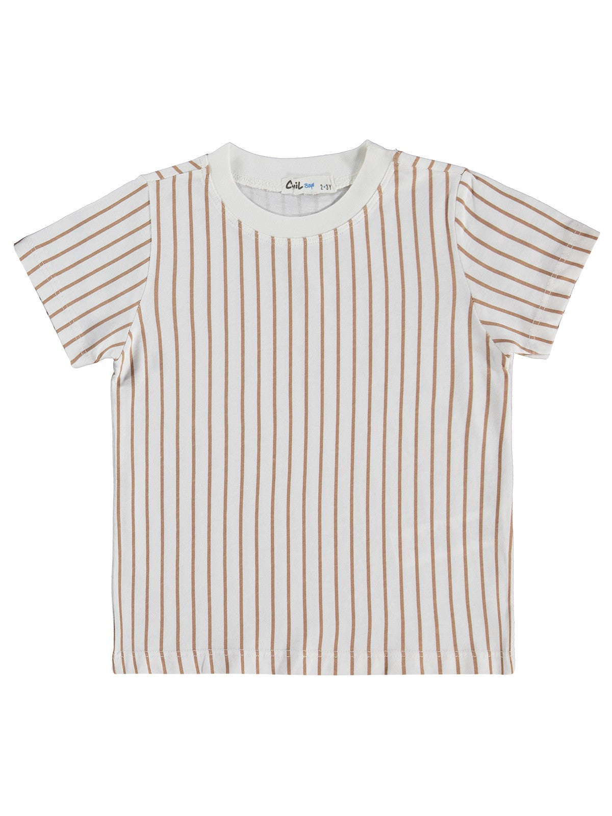 Civil Boys Gömleği Cepli 3 Lü takım 2-5 Yaş Takım - Bej