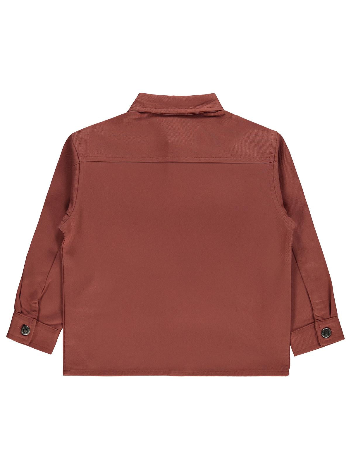 Civil Boys Cebi Armalı 6-9 Yaş Gömlek - Kahverengi