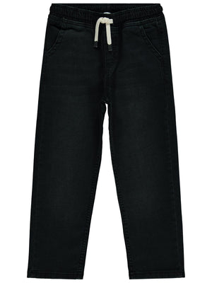 2602-3 Civil Boys Bağcıklı Basic 10-13 Yaş Pantolon - Haki