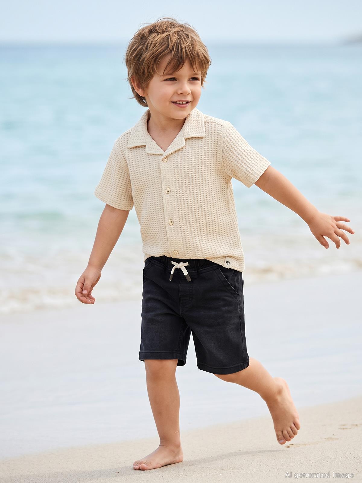 Civil Boys Bağcıklı Basic 2-5 Yaş Kapri - Haki
