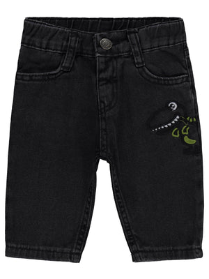 Civil Baby Dinozor Nakışlı 6-18 Ay Pantolon - Gri