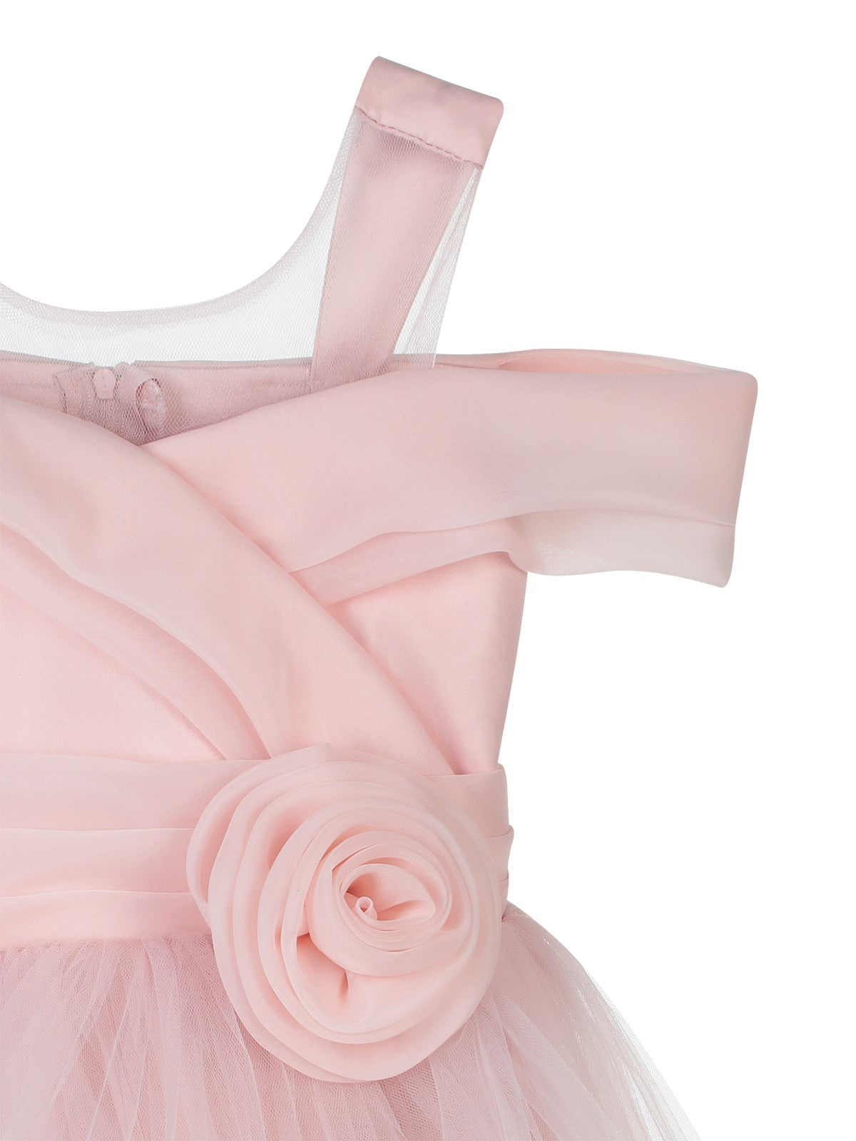 Civil Girls 6-14 Yaş Abiye - Pudra