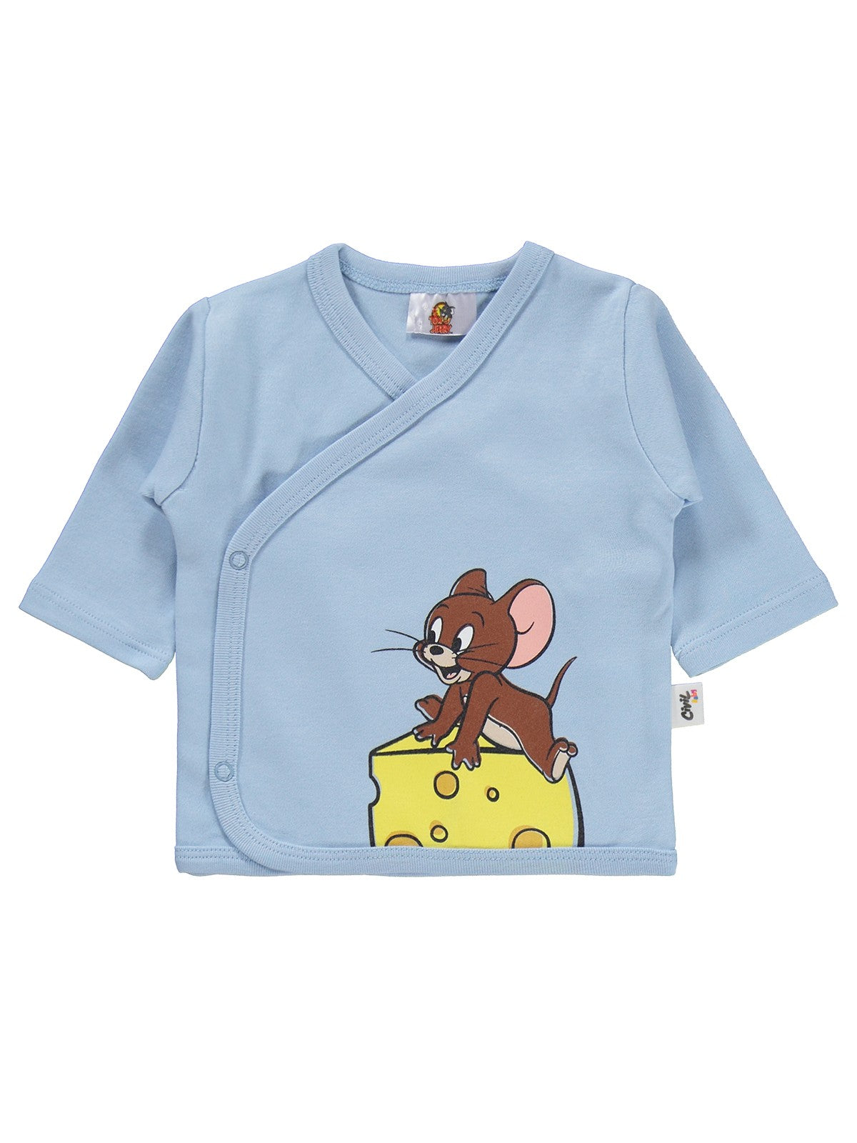 Civil Baby Cheese Day Baskılı Zıbın Takımları - Mavi