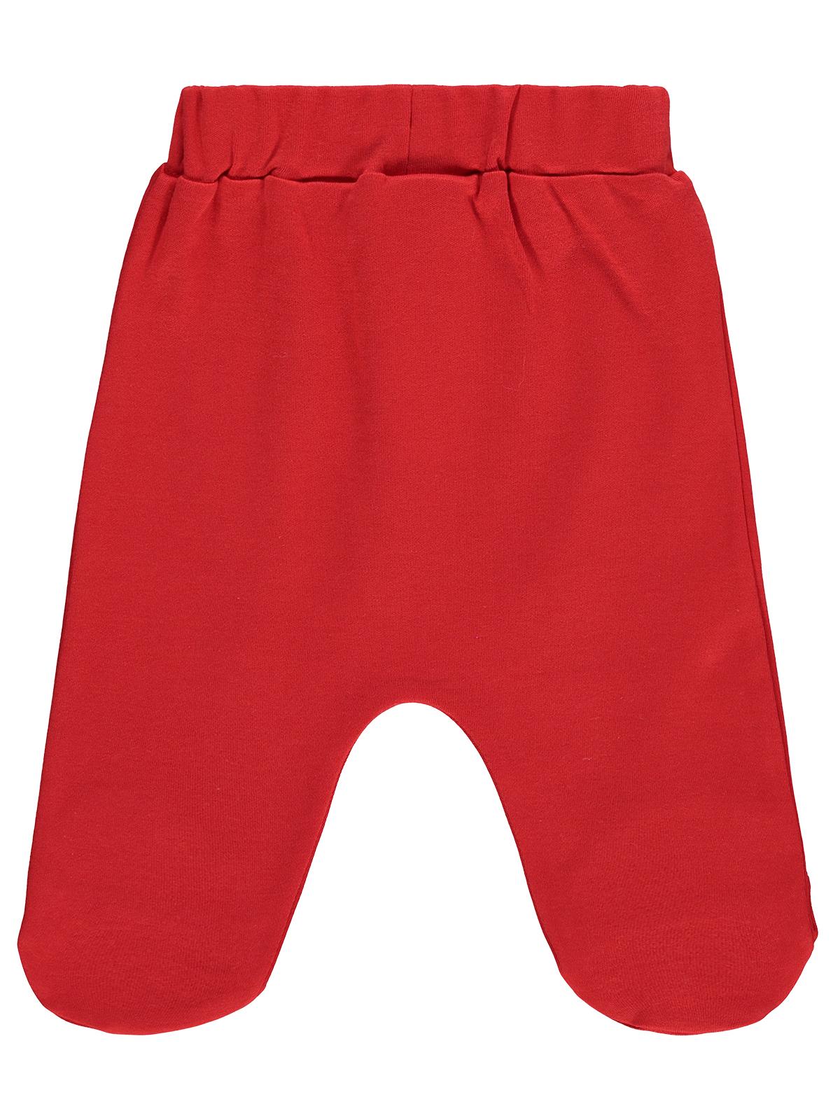 Civil Baby Tom and Jerry Baskılı 1-9 Ay Tek Alt Bebe - Kırmızı