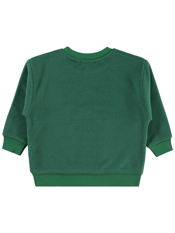 Civil Boys Geyik Nakışlı 2-5 Yaş Sweatshirt - Yeşil