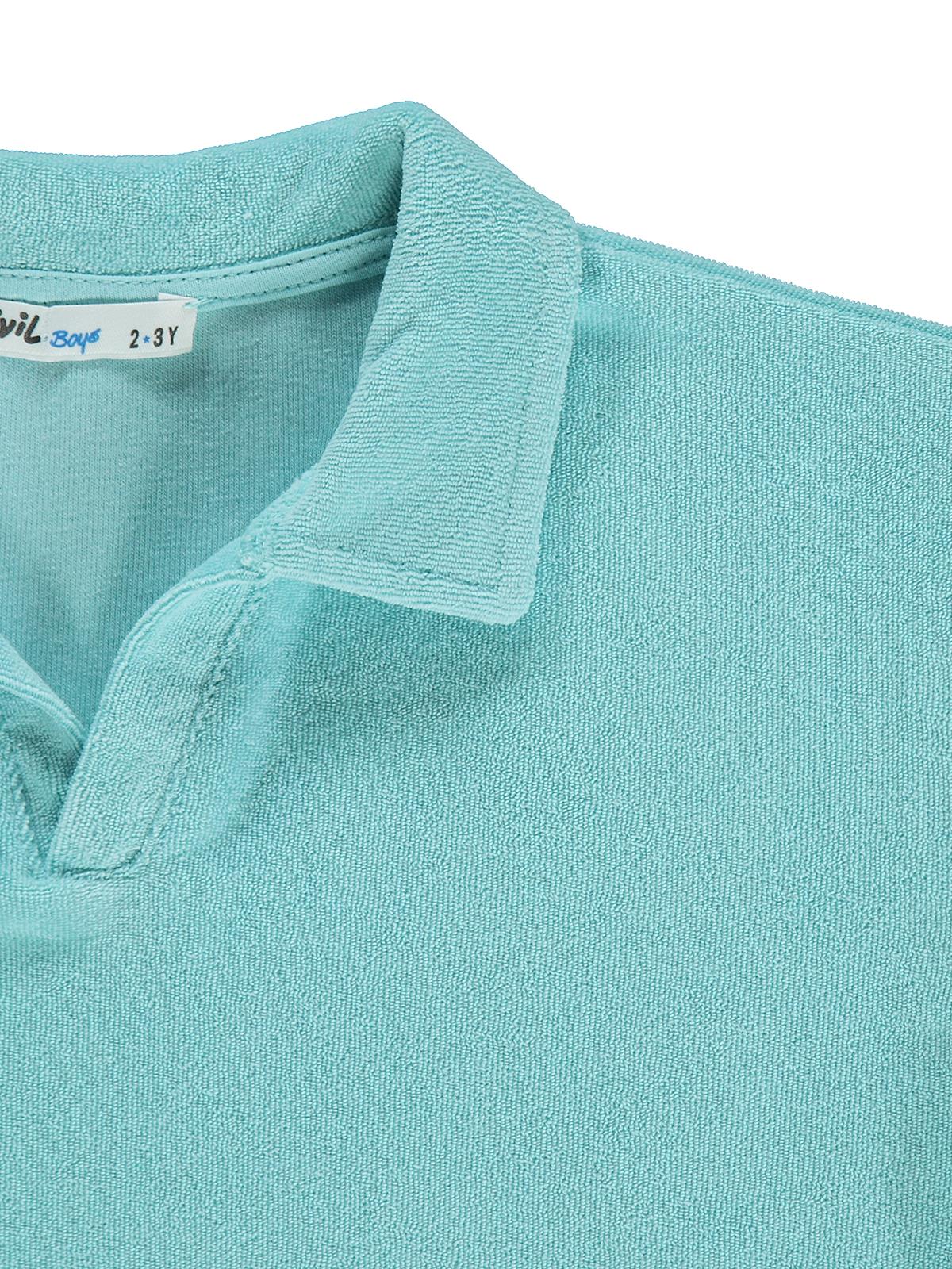 Civil Boys Polo Yaka 2-5 Yaş Tişört - Yeşil