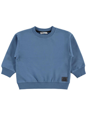 Civil Boys Armalı 2-5 Yaş Sweatshirt - Mavi