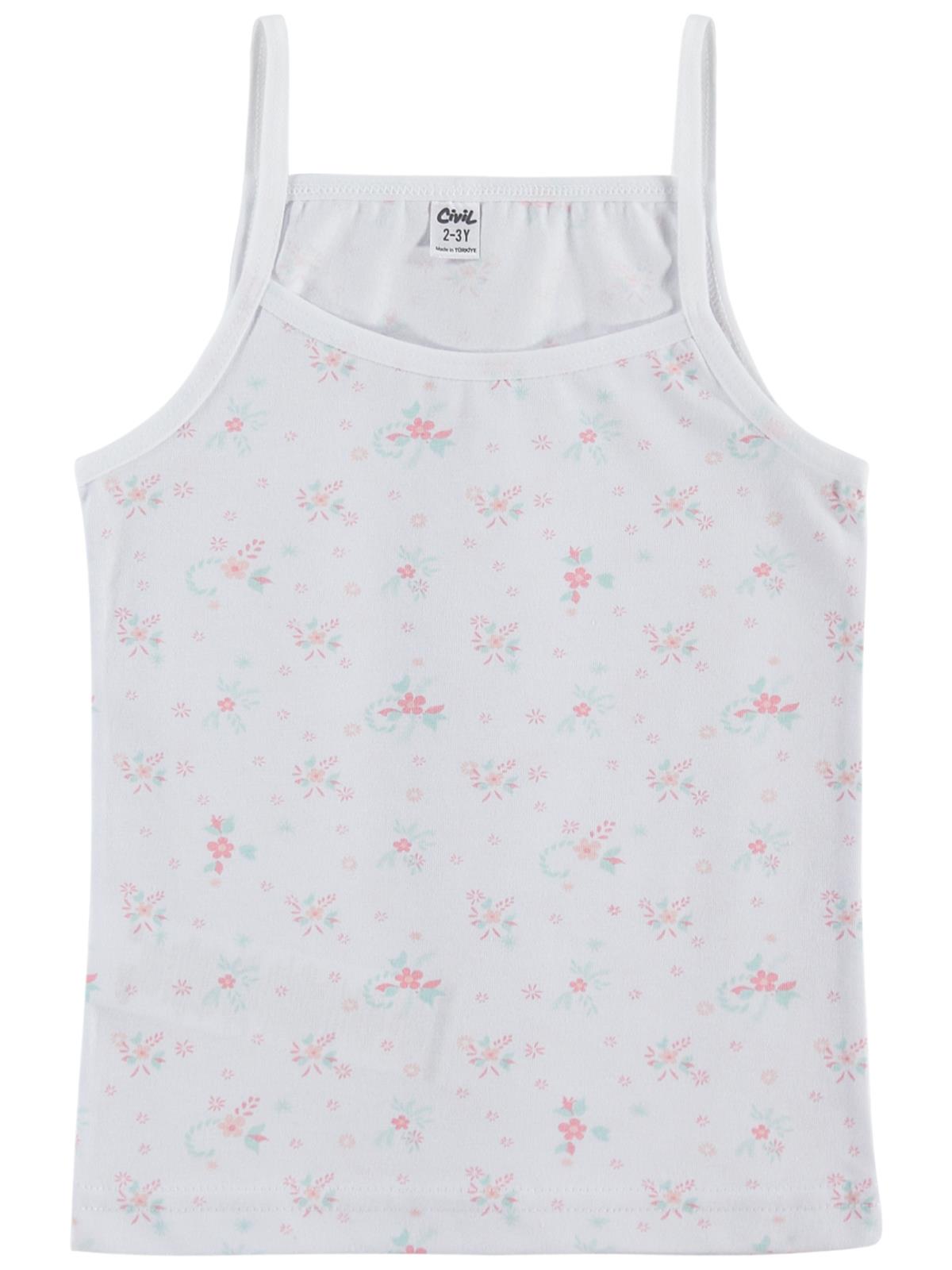 Civil Girls Flowers 2-10 Yaş Kız Çocuk 2'li Atlet