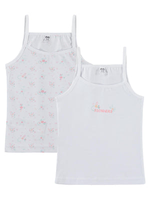 Civil Girls Flowers 2-10 Yaş Kız Çocuk 2'li Atlet