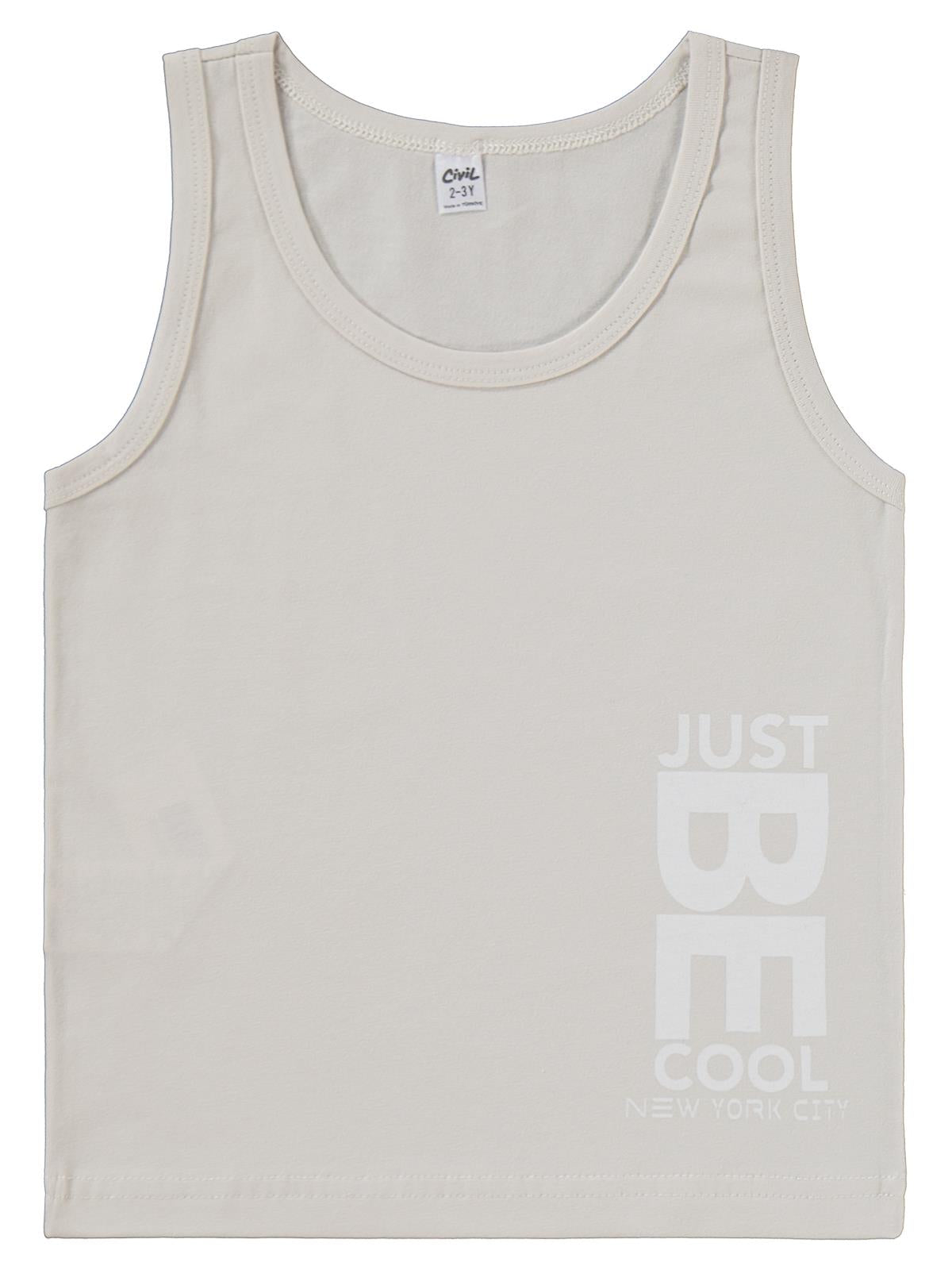 Civil Boys Just 2-10 Yaş Erkek Çocuk 2'li Atlet