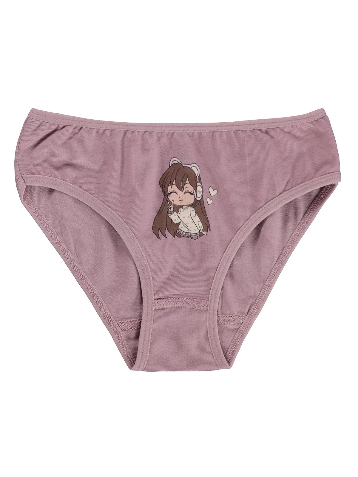 Civil Girls Love 2-10 Yaş Kız Çocuk 2'li Külot