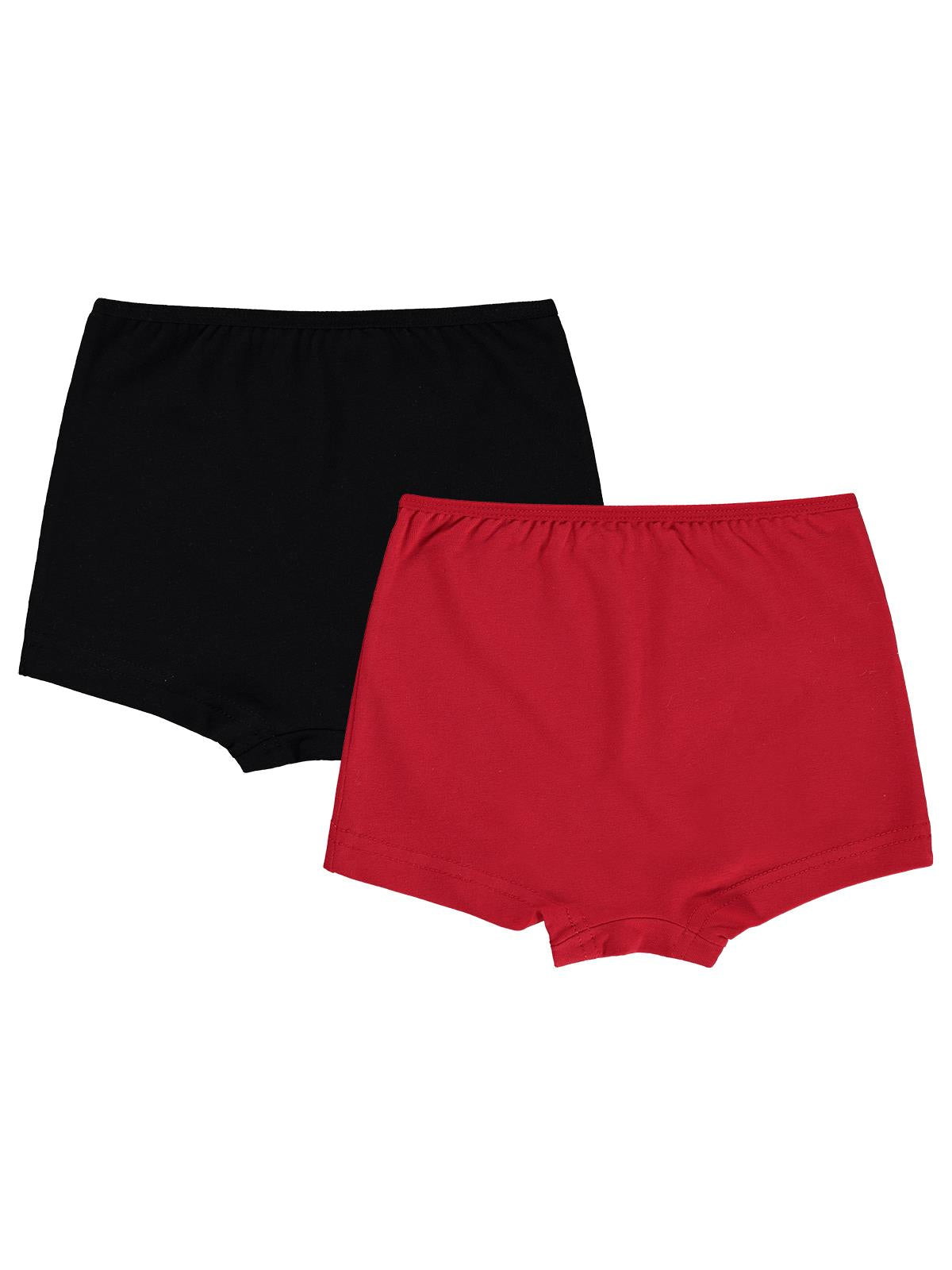 Civil Girls Kalp 2-10 Yaş Kız Çocuk 2'li Boxer