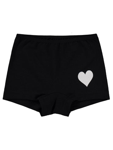 Civil Girls Kalp 2-10 Yaş Kız Çocuk 2'li Boxer