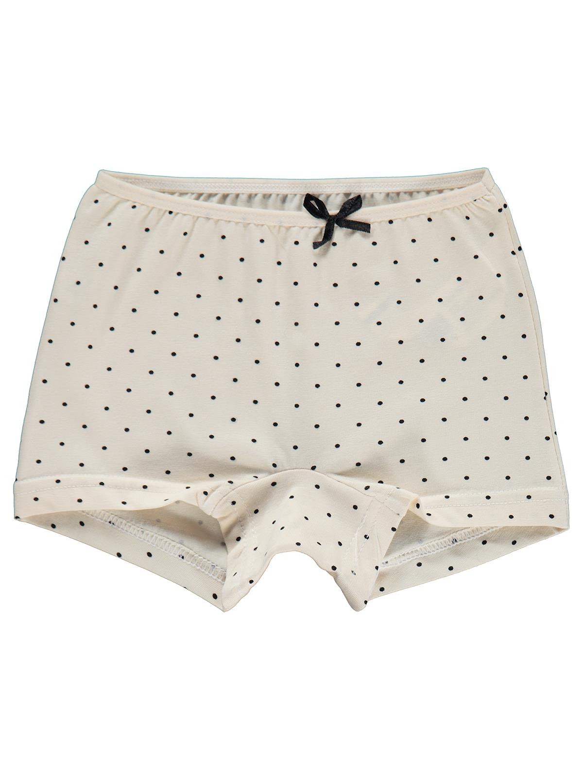 Civil Girls Puantiye 2-10 Yaş Kız Çocuk 2'li Boxer