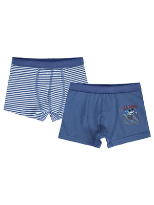 Civil Boys Shark 2-10 Yaş Erkek Çocuk 2'li Boxer
