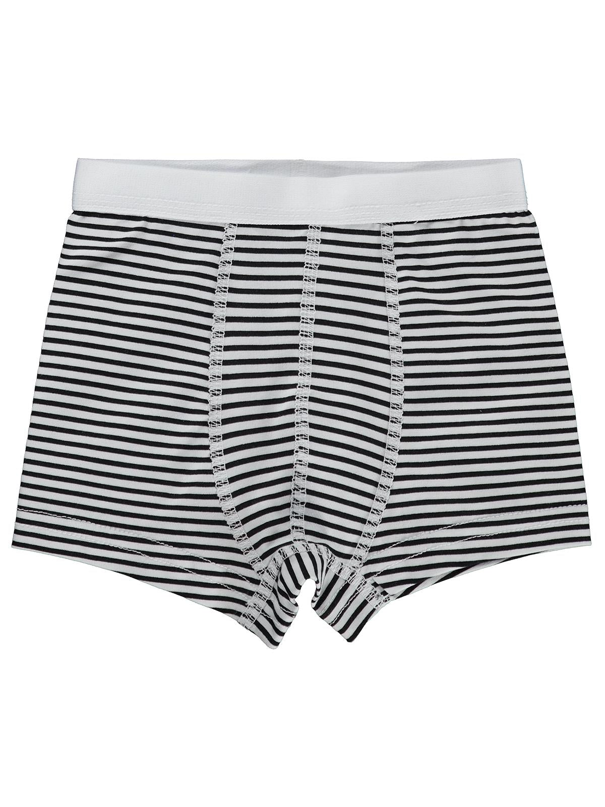 Civil Boys Çizgili 2-10 Yaş Erkek Çocuk 2'li Boxer