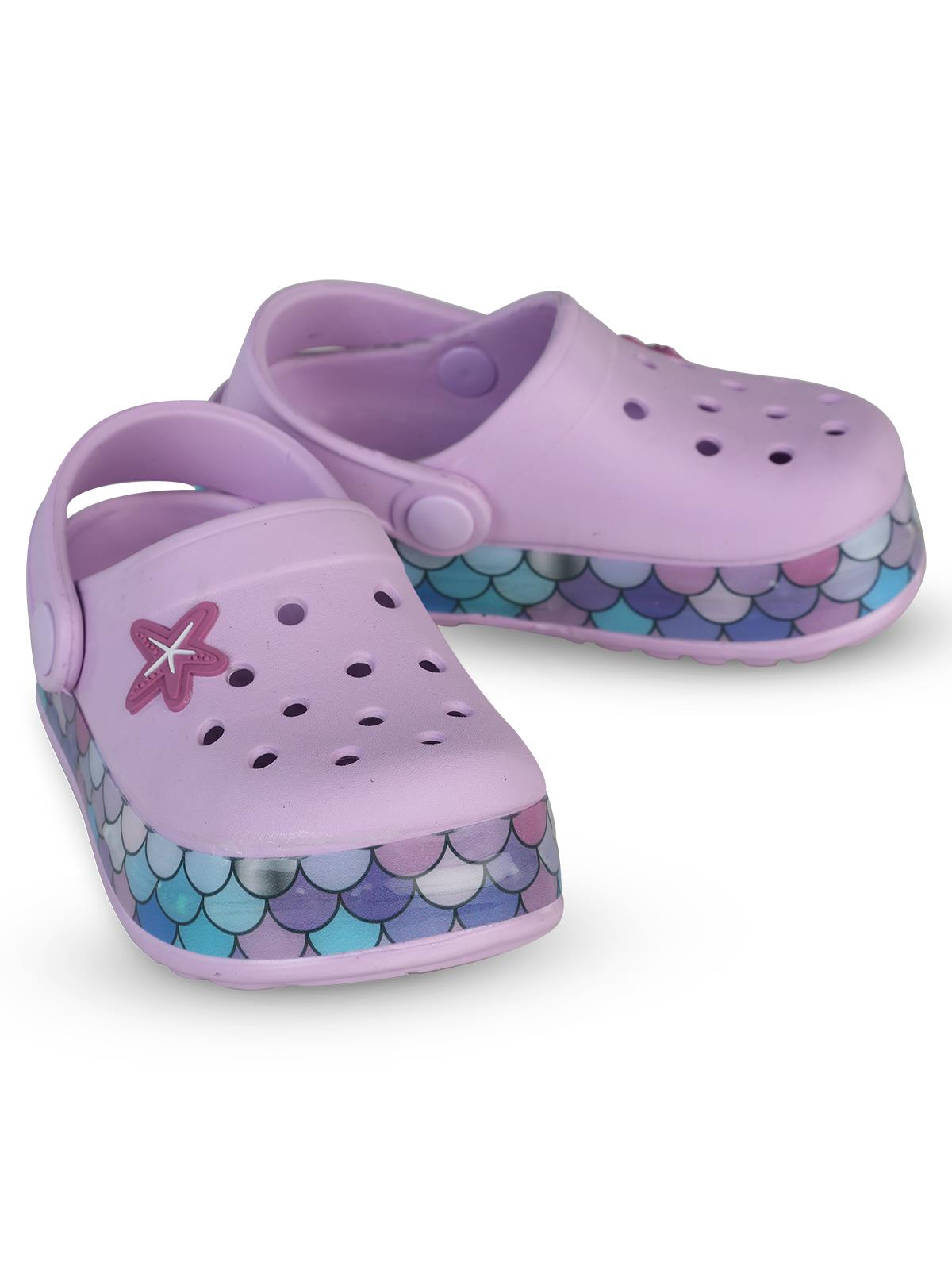 Civil Girls Patch Işıklı 23-31 Numara Terlik - Lila