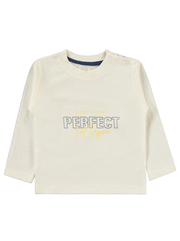 Concept Penguen Baskılı Pilot Ceketli 3'lü 6-18 Ay Takım - Mavi