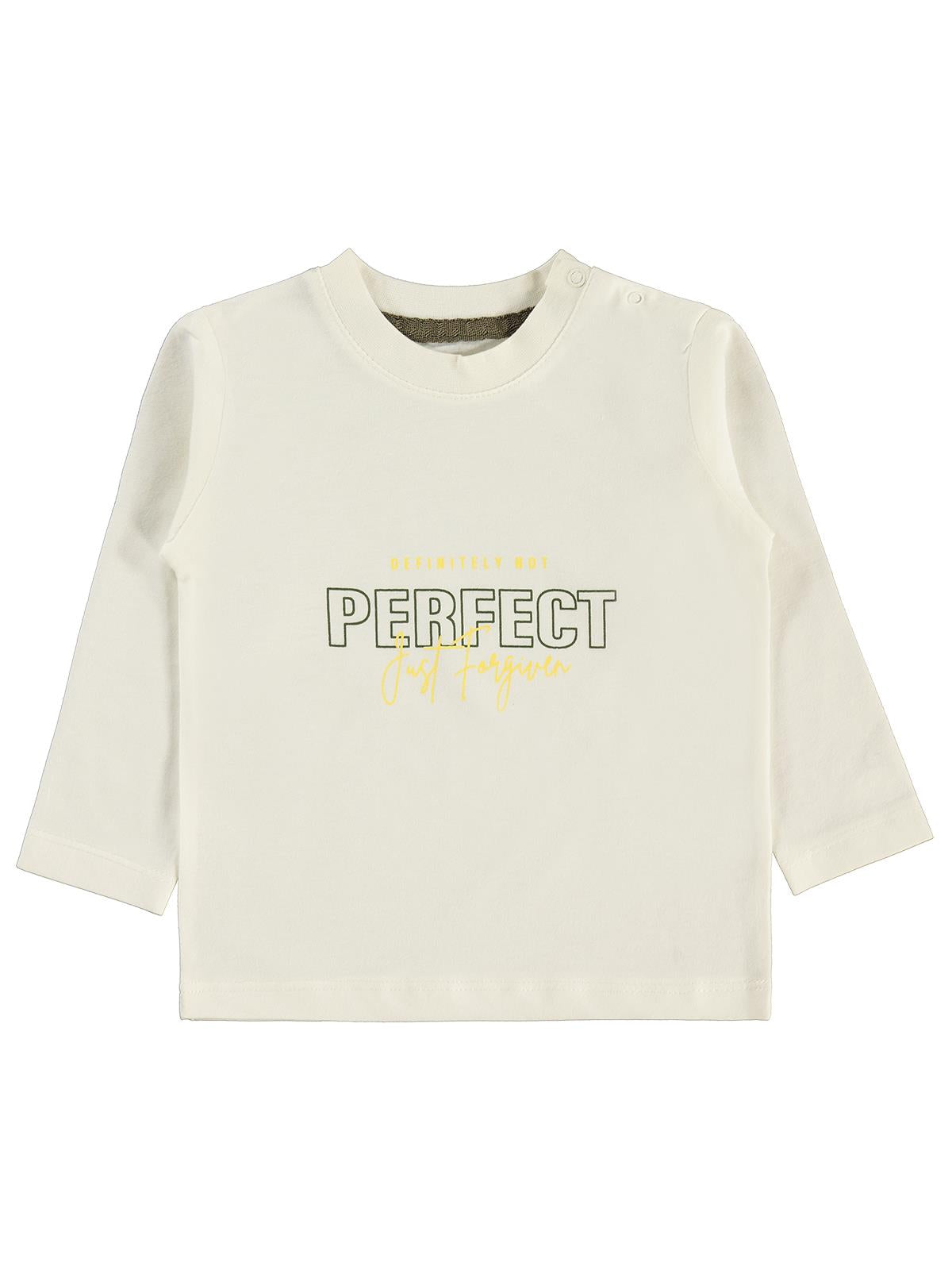 Concept Penguen Baskılı Pilot Ceketli 3'lü 6-18 Ay Takım - Yeşil