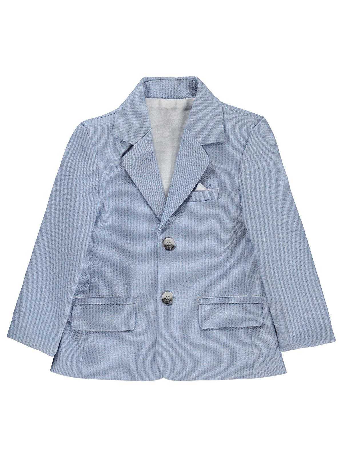 Concept Papyonlu Ceketli 4'lü 2-5 Yaş Takım - Mavi