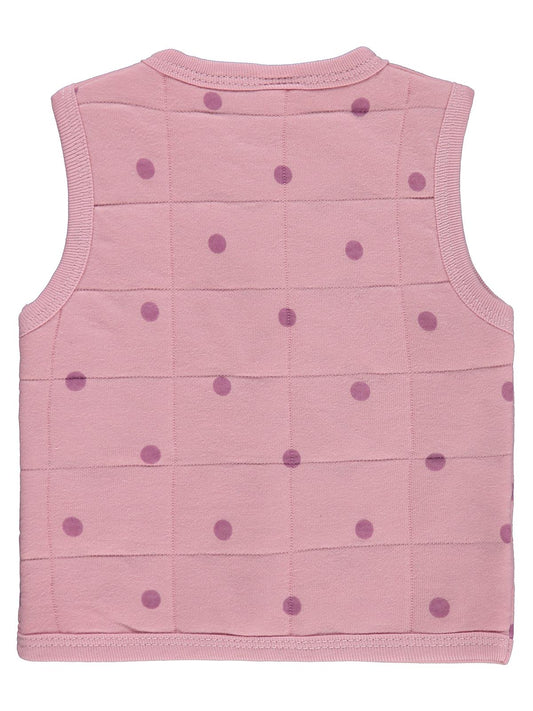 Civil Baby Puan Emp Fiyonklu 6-18 Ay Yelek - Pembe