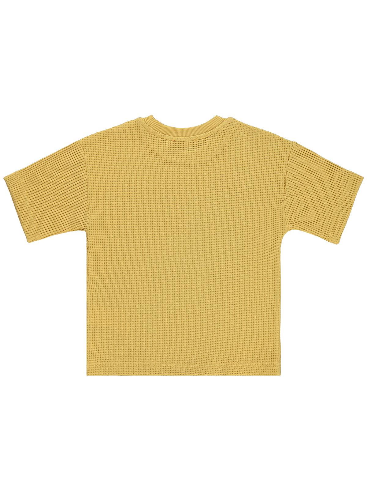 Civil Boys Basic Waffle 2-5 Yaş Tişört - Pudra